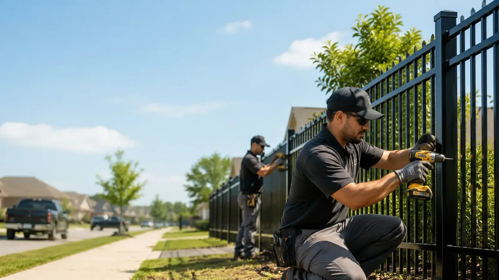 Metal Fence Installation in Stallings, NC
